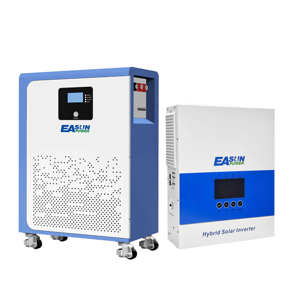 Batteria Accumulo Solare LiFePO4 15kWh 51.2V 300Ah da Parete | EASUN