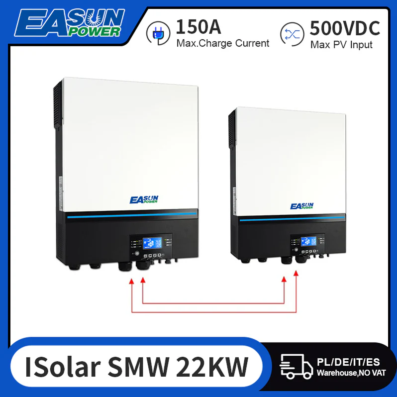 Inverter Trifase Off-Grid EASUN 11kW per Impianti da 10kW | Doppio MPPT