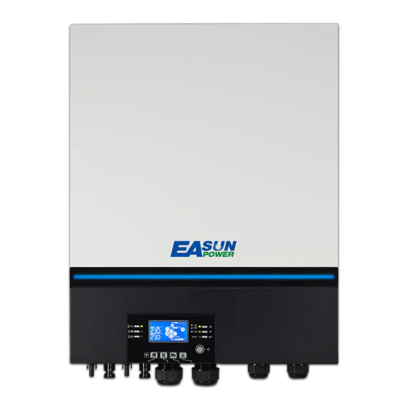 Inverter Solare Ibrido Off-Grid 11kW 48V Doppio MPPT 2×150A WiFi Parallelo Trifase | Easun