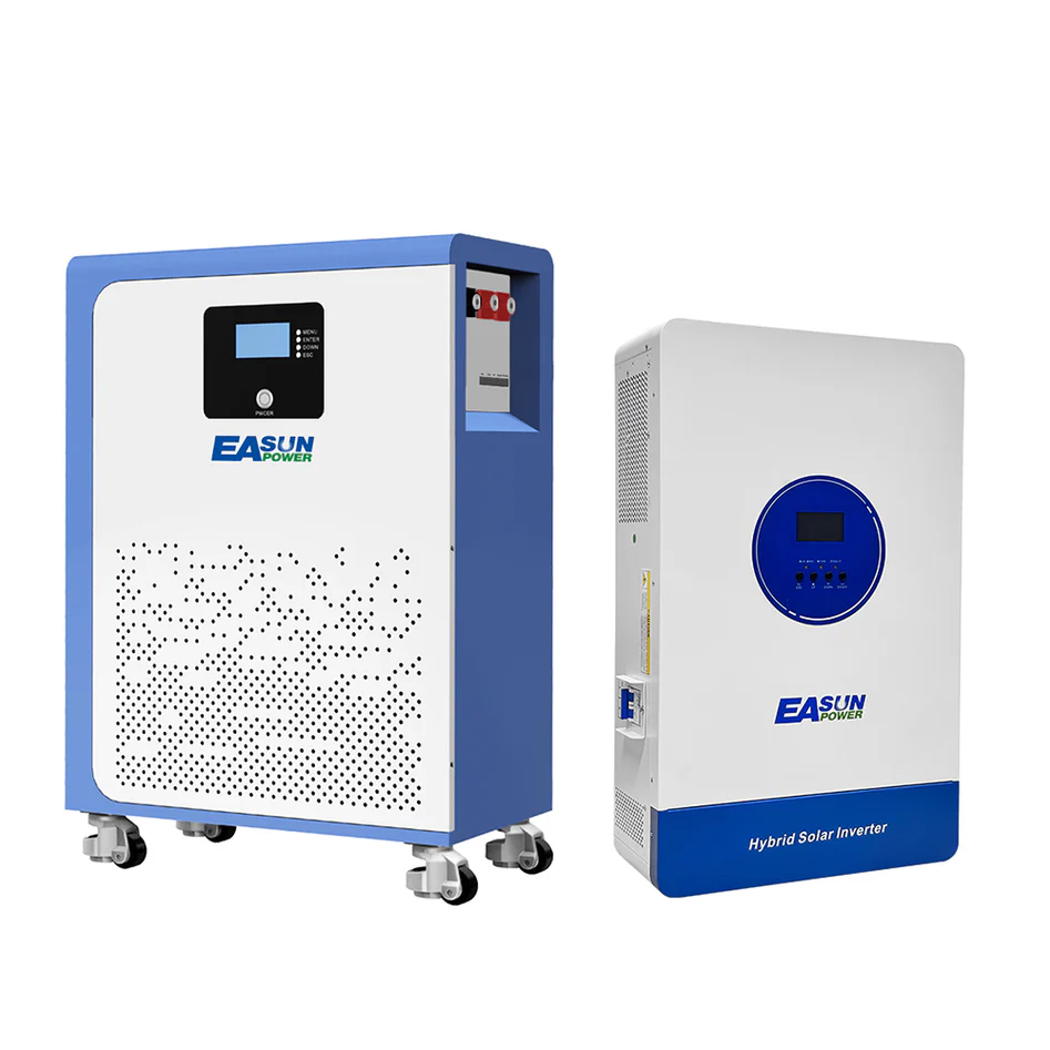 Batteria Accumulo Solare LiFePO4 15kWh 51.2V 300Ah da Parete | EASUN