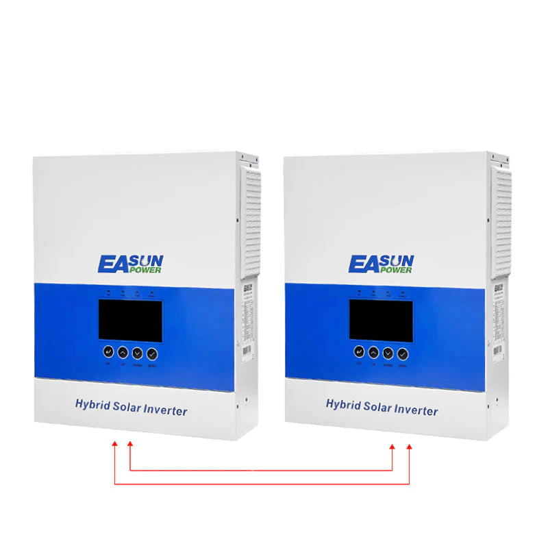 Inverter Solare Ibrido Off-Grid 6.5kW 48V MPPT 120A Parallelo | Easun