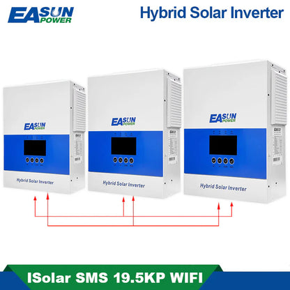 Inverter Solare Ibrido Off-Grid 6.5kW 48V MPPT 120A Parallelo | Easun